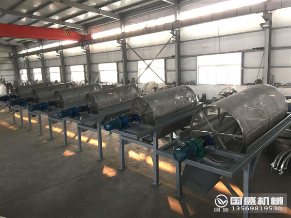全自动滚筒砂石筛选机